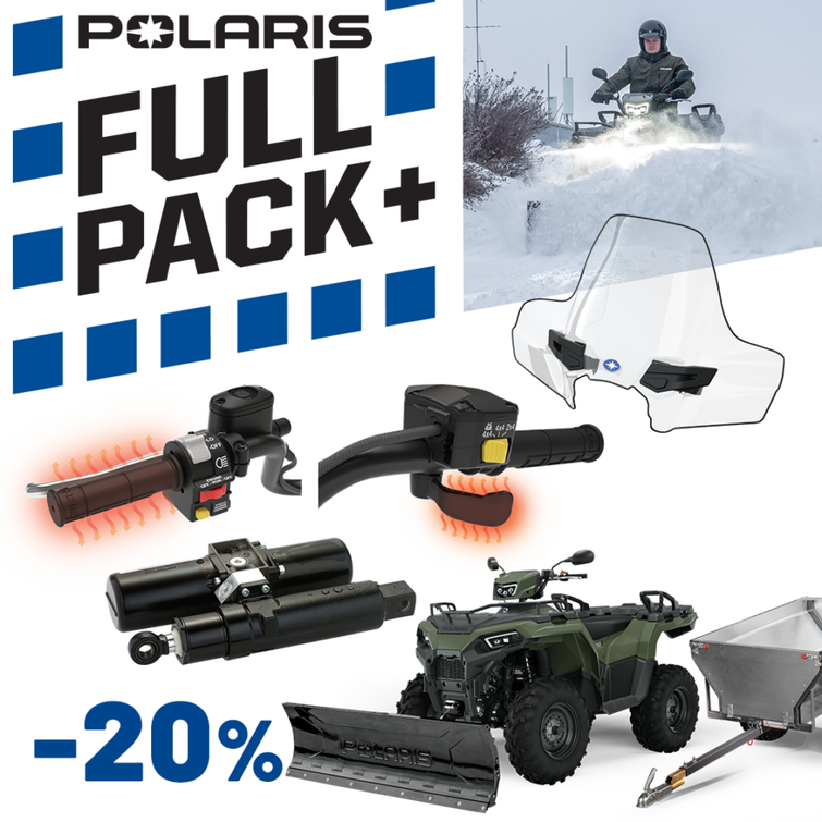 sportsman 570 traktorimönkijä FULL PACK tarjous