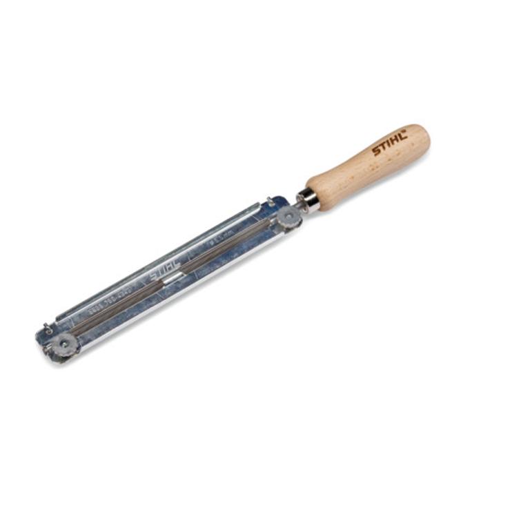 Viilanpidike py&ouml;r&ouml;viilalla 3/8" ter&auml;ketjuille, &oslash; 5,2 mm