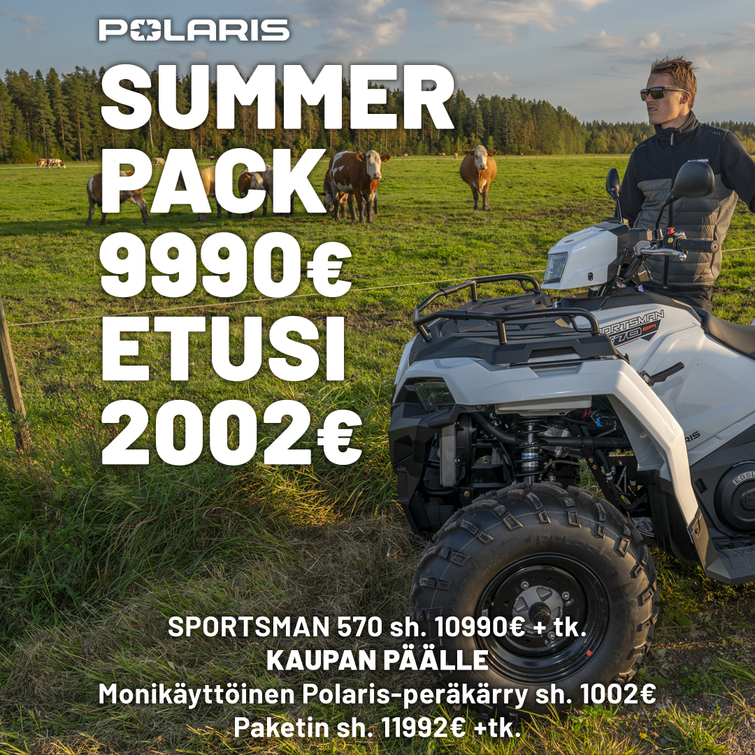 sportsman 570 white Traktorimönkijä
