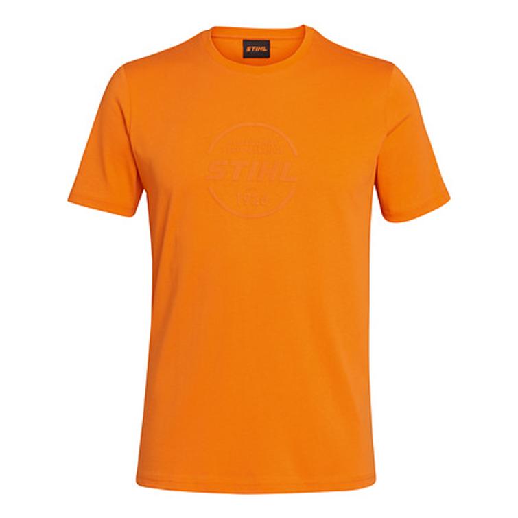 T-paita "ympyrä logo" oranssi, koko XL