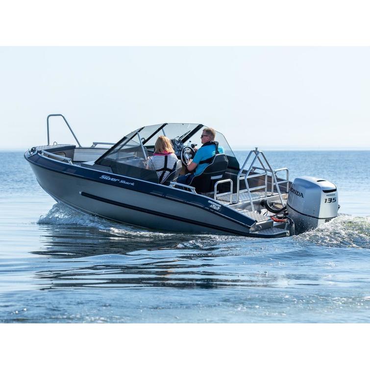 Shark BRX + Honda BF135