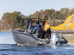 HAWK SCX + Honda BF80