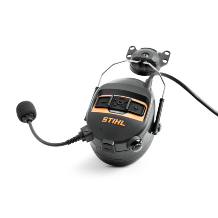 Kuulonsuojaimet ADVANCE ProCOM pääpannalla