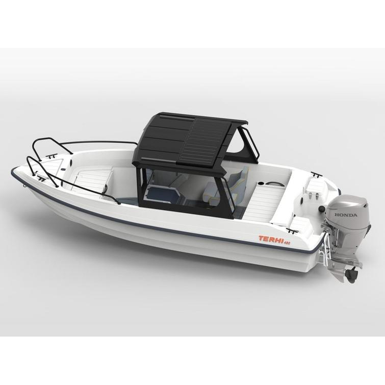 480 Cabin + HONDA BF60A